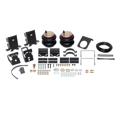 TrendsAuto Firestone Airide Red Label Rear Air Springs Kit & Air Command Heavy Compressor No Drill Mounting Plate with Single Wireless App and Remote fits 2011-2016 F250 F350 | TrendsAuto Decal - size: Single Path