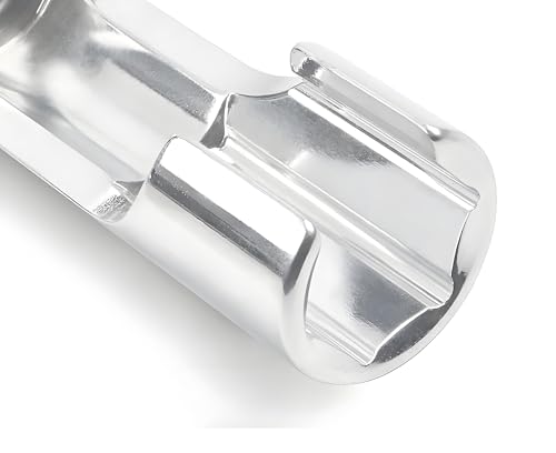 10PCS 10-19mm Flare Nut Socket Set, Steel Drive Line Socket Set, 3/8" Drive Diesel Injector Fuel Line Strut Nut Socket Sets, 10 mm Line Sockets for Fastener