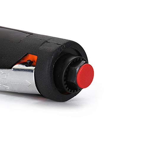 Low Speed Air Tire Buffer Tire Repair Tool Polishing Tool Kit, Truck Pneumatic Tire Grinder 2800RPM 55mm - color: Black