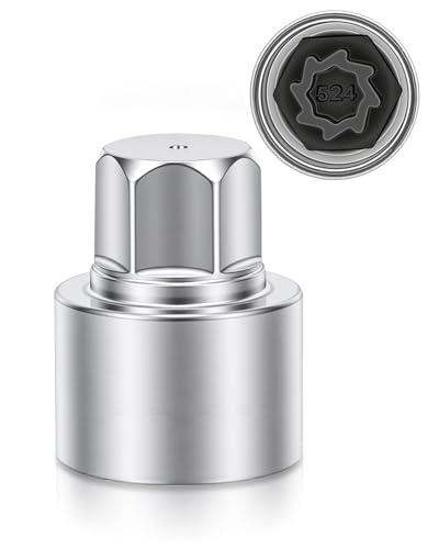524 Wheel Lock Key,Lug Nut Key for Volkswagen | Wheel Lock Removal Kit Compatible With Vw Vag, Anti Theft Wheel Socket For Quick Removal of Locking Lug Nuts - style: volkswagen wheel lock key