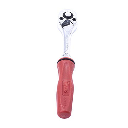 GENIUS TOOLS 280231P 1/4" Dr. Quick Release Reversible Ratchet