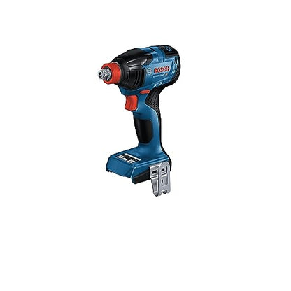 Bosch GDX18V-1860CN 18V Connected-Ready Two-In-One 1/4 In. and 1/2 In. Bit/Socket Impact Driver/Wrench (Bare Tool) | 1, 860 In-Lb Torque, 1/4 in Hex and 1/2 in Square Drive, Brushless Motor, 3-Speed Plus Advanced Modes, Connected-Ready - style: Industrial
