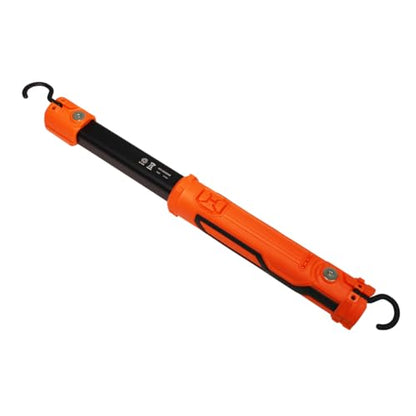K Tool International XD52848 15.5-Inch Adjustable LED Work Light, Orange/Black, Battery Powered, 6 Levels of Brightness, 700 Lumens