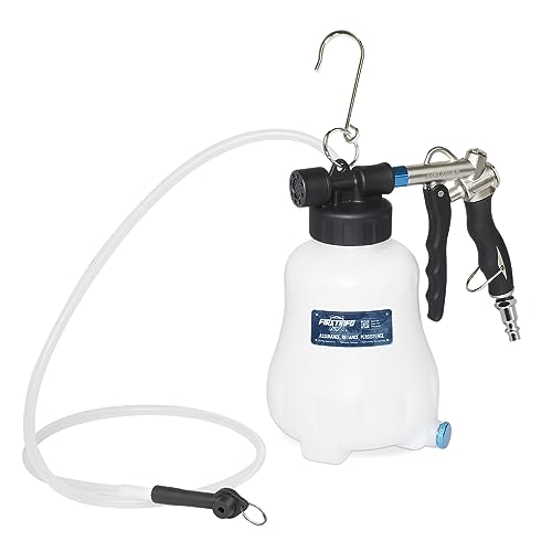 FIRSTINFO Patented 1.1L Vacuum Brake Bleeder, Hands-Free Operation | Air-powered vacuum • One-person operation • Stable base design • Brake/clutch service • Made in Taiwan - size: 1.1L