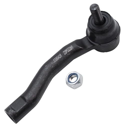 Detroit Axle - Front 4pc Steering Knuckles Kit for 03-08 Toyota Corolla, 2 Steering Knuckles & Wheel Bearing Hubs 2 Outer Tie Rods 2003 2004 2005 2006 2007 2008 Replacement - size: 4SU47746/Kit