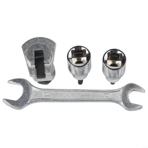 4 Pcs Steel Spreader Removal Tool Kit for Strut Separator Ball Joint Pitman Arm Puller Tie Rod End Suspension Repair