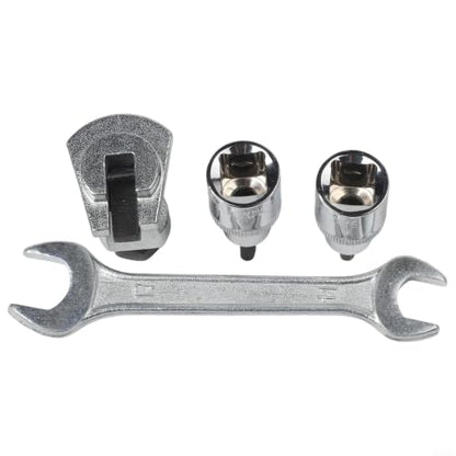 4 Pcs Steel Spreader Removal Tool Kit for Strut Separator Ball Joint Pitman Arm Puller Tie Rod End Suspension Repair