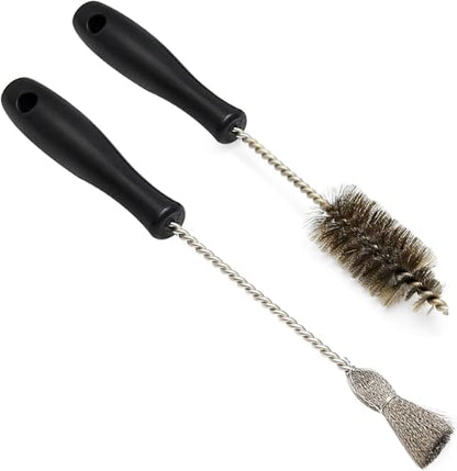 Diesel Injector Bore Brush Kit for Ford Powerstroke 6.0L 6.4L 6.7L 7.3L 1994-2018, CAT 3126 C7 C9, Navistar, Replaces AP0084 AP0085 3252, Cleans Sleeve Cup Seat Efficiently