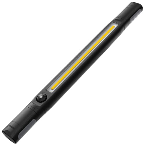 Eastwood Gladius COB LED Magnetic Underhood Work Light | 1200 Lumens Rechargeable and Adjustable Brightness Under Hood Light Bar | IP44 Moisture Resistant Mechanic Shop Lights | 2-15 Hours Runtime