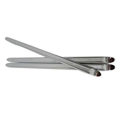 3-Piece 24-Inch Tire Iron Spoon Set - Heavy-Duty Steel Tire Pry Bar Kit with Zinc Coating, Bead Lifting Tool for Motorcycle, Car, and Vehicle Tire Maintenance - size: 24 inch