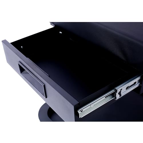 Ultimate Rolling Detailing & Utility Cart - Versatile & Mobile Tool for Cars, Trucks, SUVs, RVs, Home, Garden, Garage - Comfortable Seat Cushion, Organized Storage, Compact & Convenient - Black