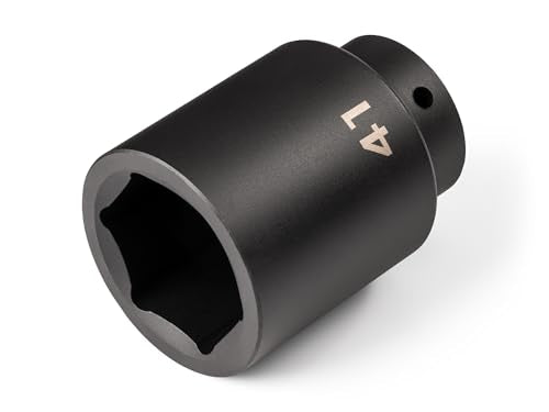 TEKTON 1/2 Inch Drive x 41 mm Deep 6-Point Impact Socket | SID23141 - size: 41 mm