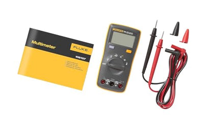 Fluke 106 (U.S.) Palm-Sized Digital Multimeter, CAT III 600V | CAT III 600V - size: 142 mm x 69 mm x 28mm, style: 106 U.S.