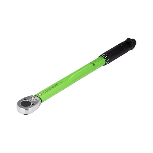 OEMTOOLS 25694 3/8” Drive Click-Style Torque Wrench | Green | 14.5” Long | 10-80 Ft-Lb (13.558-108.47 Nm) | Accurate to +/- 4% | Knurled Handle for a Secure Grip | Clicks at Desired Torque - size: 3/8" Dr. 10-80 Ft/Lbs
