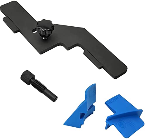 ZKTOOL 303-1685 Engine Camshaft Alignment Timing Tool Compatible with Ford Lincoln 2.0 2.3 EcoBoost 2019 ~ Engine. with 2PCS Metal Stretch Belt Remover Installer Tool Set for Car Truck Trolley - color: 303-1685