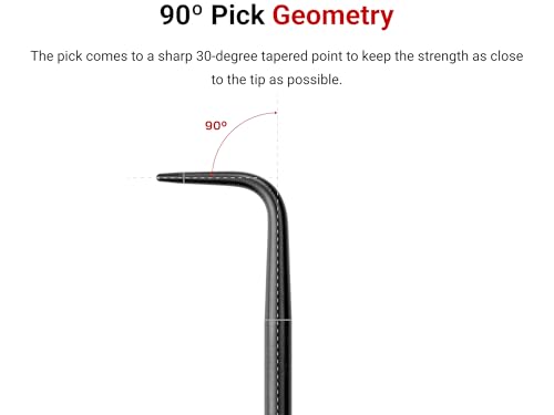 TEKTON 90-Degree Blunt Pick (1/8 x 3 in. shank) | PNH24103 | Made in USA - style: 90-Degree Blunt Pick