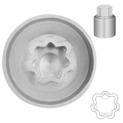 802 Wheel Locking Nut Key for Jeep Renegade Wrangler Cherokee Dodge Journey 2016-2020, 29mm Lock Bolt Inner Dia Anti-Theft Lug Nut Hand Repair Removal Tool - size: 802