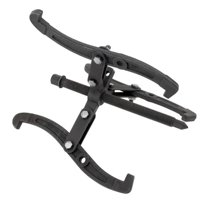 ChgImposs 10 Inch 2 Jaw / 3 Jaw Gear Puller, Multifunction Standard Carbon Steel Bearing Puller with 4 Single Hole Claw Pullers for Car/Mechanical Repairing - size: 10 Inch