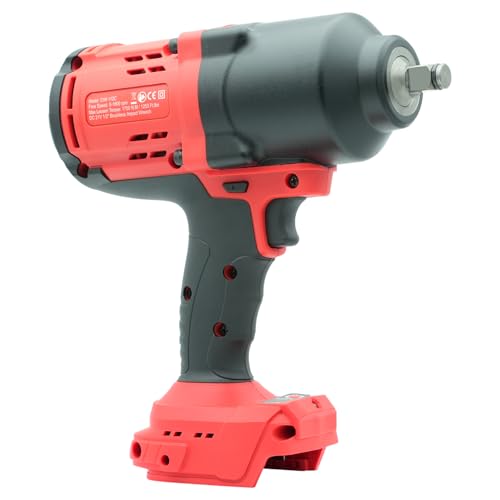 BESWELL CIW-112C1 1/2" Impact Wrench for Makita 18V/21V Battery, 1256 Ft | High torque brushless impact gun with 4-mode speed. Bare tool (no battery) for heavy suspension & professional truck repair.