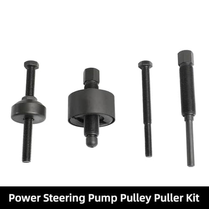 DPTOOL Power Steering Pump Pulley Puller Remove Install Tool Compatible with Ford GM Volkswagen Chrysler Vehicles