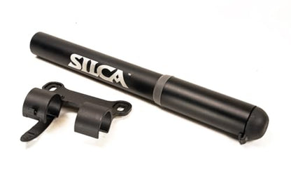 SILCA Mini Bike Pump – Frame Mount Bicycle Pump with Expandable Hose and Lever Lock – Lightweight and Mountable to Gravel, Mountain, and Road Bicycles - style: Gravelero