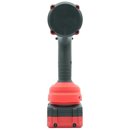 BESWELL CIW-112B 1/2" Cordless Impact Wrench Kit with 2x 4.0Ah Batteries | 885 Ft-Lbs brushless electric gun. Includes 2 batteries, charger, 3pcs deep sockets & case for fast car tire repair.