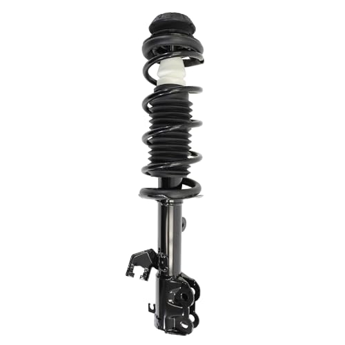 Detroit Axle - 2 Front Struts for 2012-2020 Nissan Versa 2014-2019 Versa Note, 2013 2014 2015 2016 2017 2018 2019 Struts with Coil Spring Assembly Suspension Shock Ready Strut Replacement - size: 11358_11359/Pair