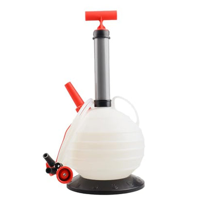 6L Vacuum Oil Extractor Pump, Portable Fluid Extractor Oil Change Pump for Automotive, Marine Boat, Jet Ski, Lawn Mower, Boat,Fast Oil Change & Quick Drain Fluid Evacuator