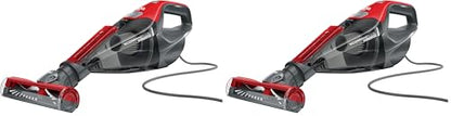 Dirt Devil Scorpion Plus Handheld Vacuum Cleaner,Powerful Suction,Lightweight,Includes Pivoting Stair and Upholstery Tool,Crevice Tool,Corded Portable Vacuum Cleaner,(Pack of 2) - size: One Size (Pack of 2)