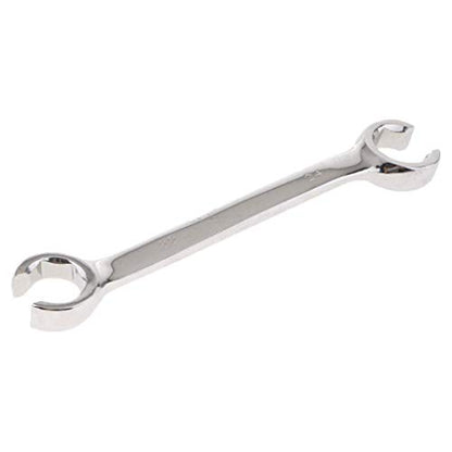 Flare Nut Wrench, Metric Double Open End Offset Fuel Pipe Spanner for Removing or Replacing Nuts (22mm x 24mm) - size: 22mm x 24mm
