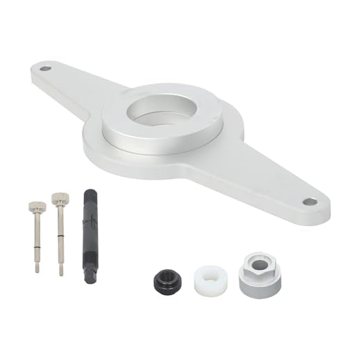 waltyotur 7 Pcs Vibration Damper Holding Tool Crankshaft Pulley Removal Shock Absorber Kit Replacement for Skoda 1.8L 2.0L 4V TFSi EA888 Replacement for T10531
