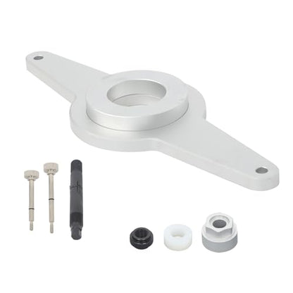 waltyotur 7 Pcs Vibration Damper Holding Tool Crankshaft Pulley Removal Shock Absorber Kit Replacement for Skoda 1.8L 2.0L 4V TFSi EA888 Replacement for T10531