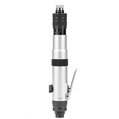 Jectse 1/4" Air Straight Pneumatic Screwdriver,1000RPM Mini Handhold Pneumatic Screwdriver Kit,Industrial Screw Driver Tool