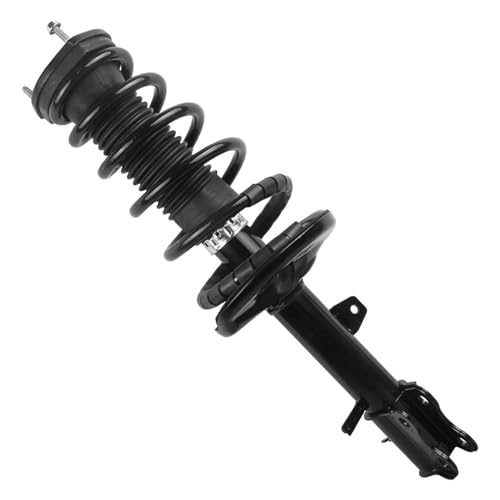 Detroit Axle - AWD Rear 4pc Struts for 99-03 Lexus RX300, 01-03 Toyota Highlander, 2 Struts & Coil Spring Assembly 2 Sway Bar Ends 1999 2000 2001 2002 2003 Replacement Ready Strut Shock Assembly - size: 4QS48536/ sway kit