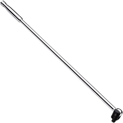 1/2" Breaker Bar,1/2 Inch Drive Breaker Bar,30" Lug Nut Breaker Bars Extension,Cr-Mo Head (1/2'' Drive 30-Inch Breaker Bars)