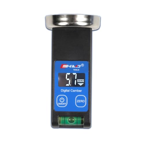 Cambers Gauge for Car Truck SUV LCD Display Wheel Alignment Tool Digital Alignment Tool with Horizontal Bubble Magnetic Base Gauge