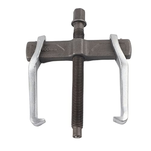 Two Jaw Bearing Puller Remover, Solid Carbon Steel 2 Claw Gears Puller for Removal of Pulley Flywheel Bearing, Adjustable Two Jaw Pilot Bearing Gear Puller Removal - size: 4 Inches