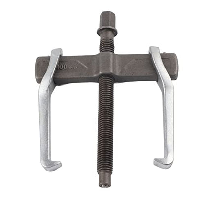 Two Jaw Bearing Puller Remover, Solid Carbon Steel 2 Claw Gears Puller for Removal of Pulley Flywheel Bearing, Adjustable Two Jaw Pilot Bearing Gear Puller Removal - size: 4 Inches