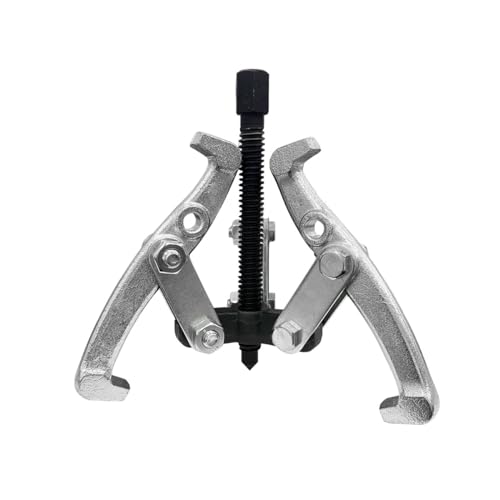 LAINLOY 3-Jaw Gear Bearing Puller, 4" Gear Pulley Puller Removal Tool, Heavy Duty Gear Puller for Slide Gears, Pulley, and Flywheel (4 Inch) - size: 4-Inch