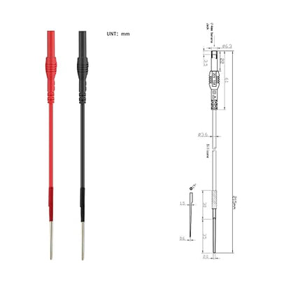 ZIBOO Electronic Specialty 616 Spoon Probe Backprobers,ilicon Flexible Spoon Back Probes, Back Probe Pins Automotive Compatible