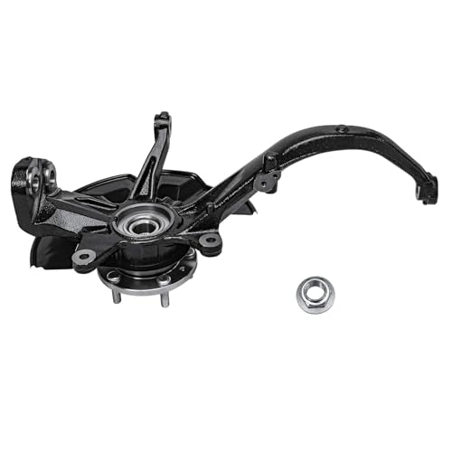 Detroit Axle - Front Steering Knuckles & Wheel Hub Bearings Struts Rear Shock Replacement for Ford Fusion Mercury Milan 2.5L - size: 6AQU47655/ strut shock sway kit