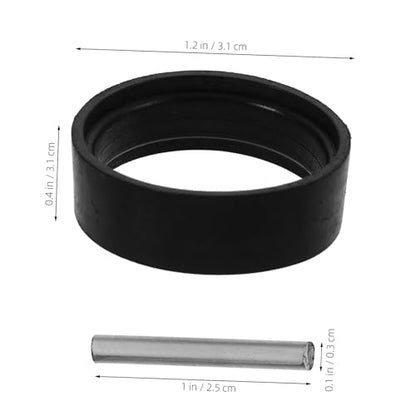 Gatuida 5sets Precision Mechanical Repairs Impact Socket Retainer Ring Rubber Gasket Iron Pin Replacement Wrenches