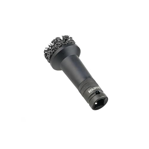 K233 Wheel Hub Resurfacing Kit, Brake Surface and Stud Cleaner, 1/2-Inch Drive, 4 Pads - size: 1/2" Drive