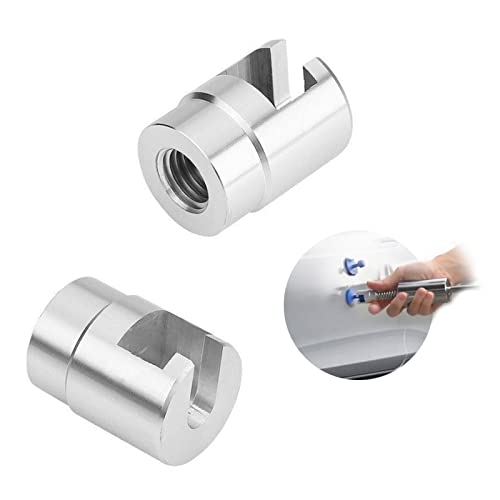 Car Dent Repair Puller Head Paintless-Hail Removal Adapter Screw Suction Device Hammer Pulling Tabs Dent Repair Adapter Car Dent Repair Kit Puller Paintless-dent Repair Rods Tools Metal Tap Down Pen