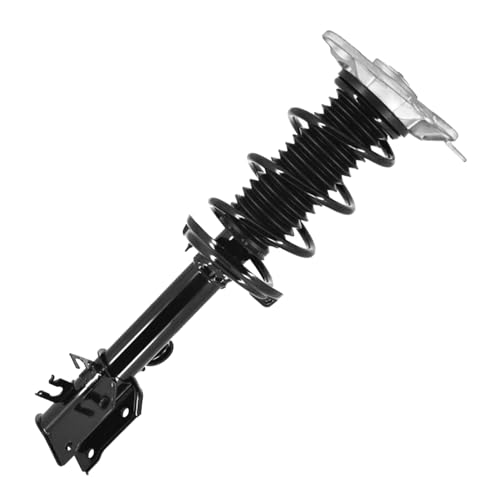 Detroit Axle - FWD Struts Kit for 2017-2021 Jeep Compass [6 Speed] | Front and Rear Struts with Coil Spring Assembly 2018 2019 2020 Replacement Suspension - size: 4Q471410/ 4 Struts