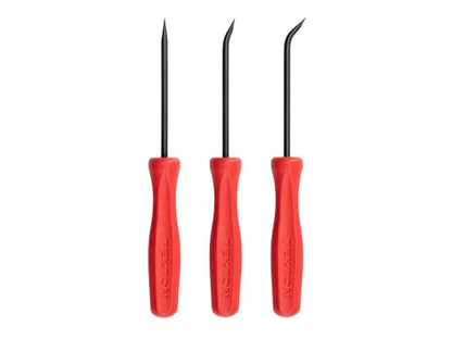TEKTON 5/32 Inch Mini Pry Bar Set (3-Piece) | LRD90804 | Made in USA - size: 5/32 Inch 3-Piece Set