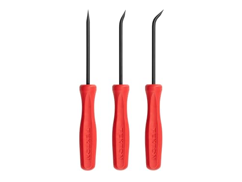 TEKTON 5/32 Inch Mini Pry Bar Set (3-Piece) | LRD90804 | Made in USA - size: 5/32 Inch 3-Piece Set