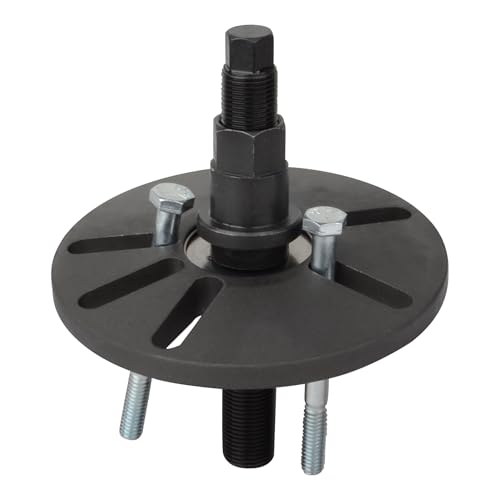 DAYUAN Harmonic Balancer Puller Removal & Installation Tool Kit | Flywheel & Crankshaft Pulley Removal, Steering Wheel Pulling, Metric & SAE Bolts，Heavy-Duty Steel