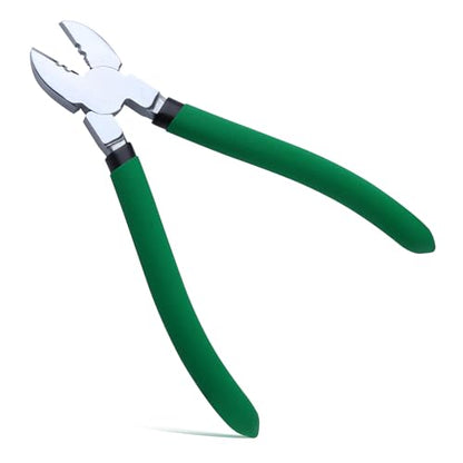 6Inch Diagonal Cutting Pliers Wire Cutters with Wire Stripping Holes Wire Stripper Wire Nippers Flush Cutters Cable Cutters Side Cutters Wire Snips for Cutting Floral Wires Electric Wires - style: Diagonal Pliers with Wire Stripping Holes