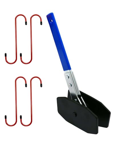 Witaxima Upgraded Brake Caliper Compression Tool 4 in 1 Universal Caliper Piston Compressor Tool with 4 Brake Caliper Hangers Brake Pad Spreader Tool with 360°Swing Ratchets for Car Brake Repair Blue - color: Blue-M